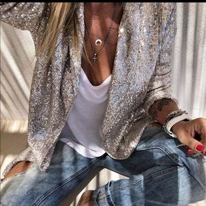 Sequin Jacket